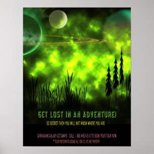 Gewohnheits-14x18 gefundenes Mädchen: Poster