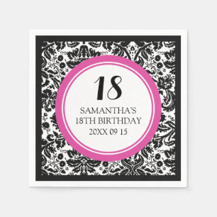 Gewohnheits-18. Serviette