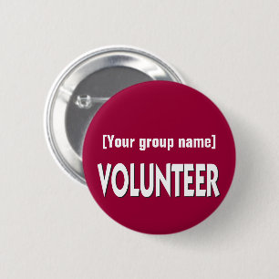 Gewohnheits-freiwilliges Abzeichen Button