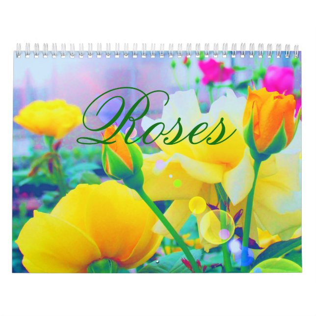 Gewohnheits-Kalender der Rosen-2018 Kalender (Titelbild)