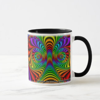 Gewohnheits-Tasse des Fraktal-R~08 Tasse