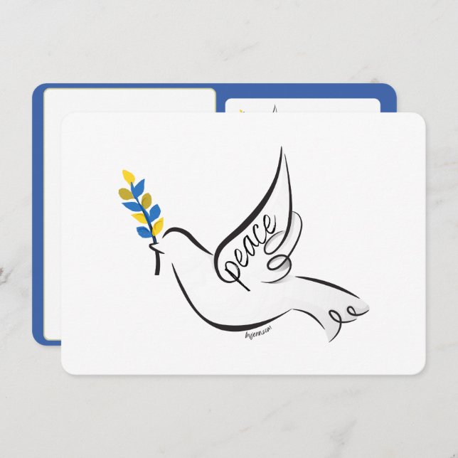 Gewohnheitsgrüße Save The Date (Vorne/Hinten)