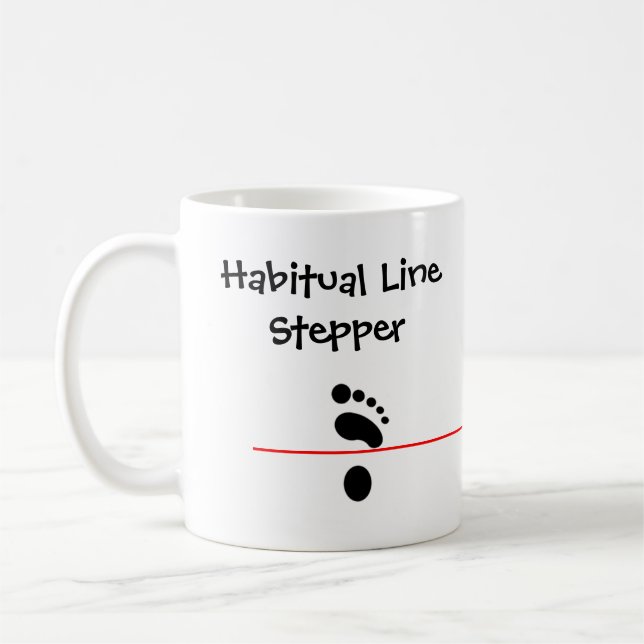 Gewohnheitslinie Stepper Kaffeetasse (Links)