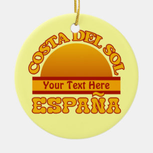 Gewohnheitsverzierung SPANIENS Costa del Sol Keramik Ornament