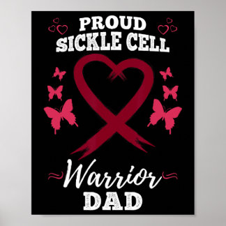 Gewöhnliche Sichelzellanämie Vater Sichelzellenwar Poster