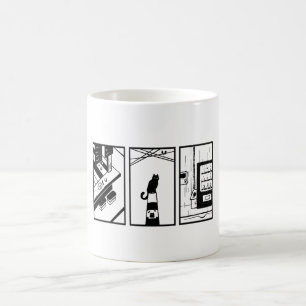 Gewöhnliche Tage Manga T-Shirt   Manga Comic Kaffeetasse