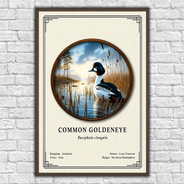 Gewöhnliche Zoologie-Serie der Gänsesäger Poster (Von Creator hochgeladen)
