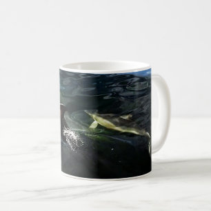 Gewöhnlicher Delfin Mutter und Baby Meeresleben Sz Kaffeetasse