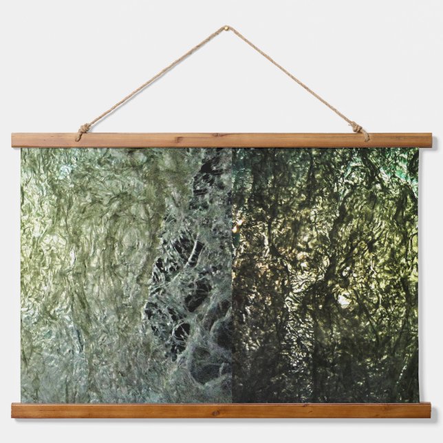 Gewöhnliches Holz mit Wandteppichen, Schlicht Wandteppich Mit Holzrahmen (Vorne)