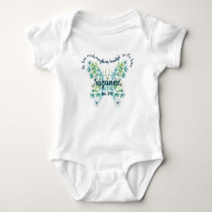 Gewohnt hat er alles schön gemacht baby strampler