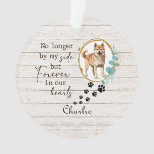 Gewohnt in der Liebe Erinnerungen Hunde Foto Memor Ornament