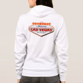 Gewöhnt nach Las Vegas, lustiges Zeichen Nevadas Hoodie