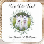 Gewohnt tun wir zu Eukalyptus Hund Foto Haustier H Rechteckiger Pappuntersetzer<br><div class="desc">Wir tun auch! Fügen Sie Ihre Hochzeit mit diesen niedlichen, maßgeschneiderten Foto Hochzeitsfeiern die Touch hinzu. Ideal für Ihre Hochzeit nach dem Party und Empfang und als Gastgeschenke Hochzeit für Ihre Gäste. Passen Sie diese Foto Hund Hochzeit Untersetzer mit Ihrem Lieblings-Hochzeitsfest, Hund der Ehre Foto, oder Ihr frisch verheiratetes Foto...</div>