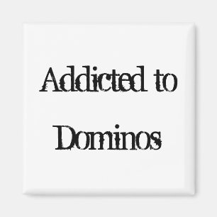 Gewöhnt zu den Dominos Magnet