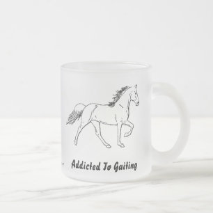 Gewöhnt zu Gaiting Mattglastasse