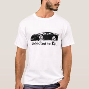 Gewöhnt zu Schmutz spätem Modell T-Shirt