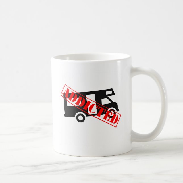 Gewöhnt zum Camping Tasse (Rechts)
