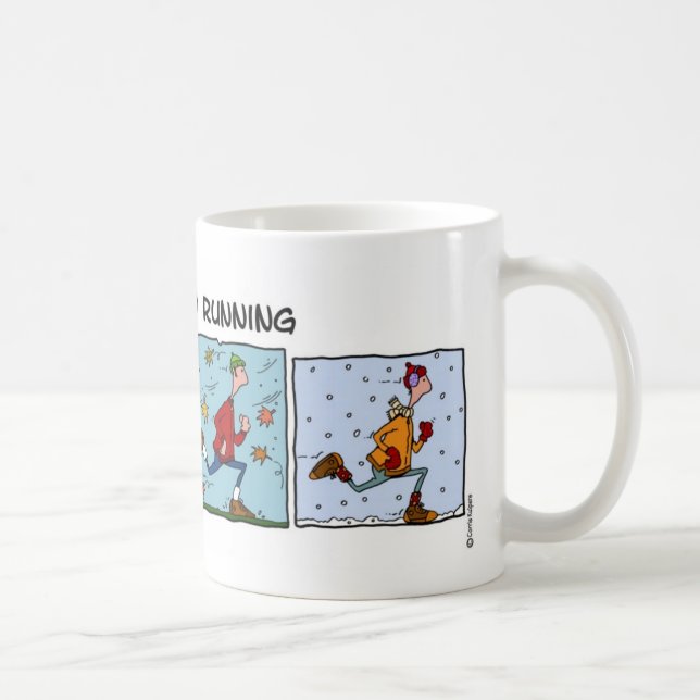 gewöhnt zum Laufen (Typ) Tasse (Rechts)