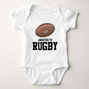 Gewöhnt zum Rugby Baby Strampler