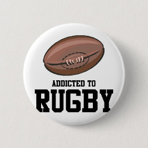 Gewöhnt zum Rugby Button