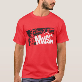 gewöhnt zur Musik T-Shirt