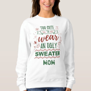 Gewohnte Familie passt Weihnachtsfeiertag Sweatshirt
