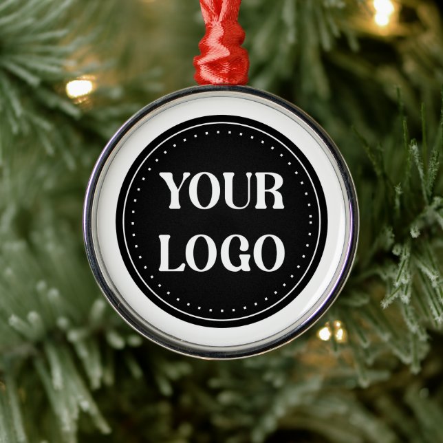 Gewohnte Hochzeit, Elegant, Geschenke zum Jahresta Ornament Aus Metall (Baum)