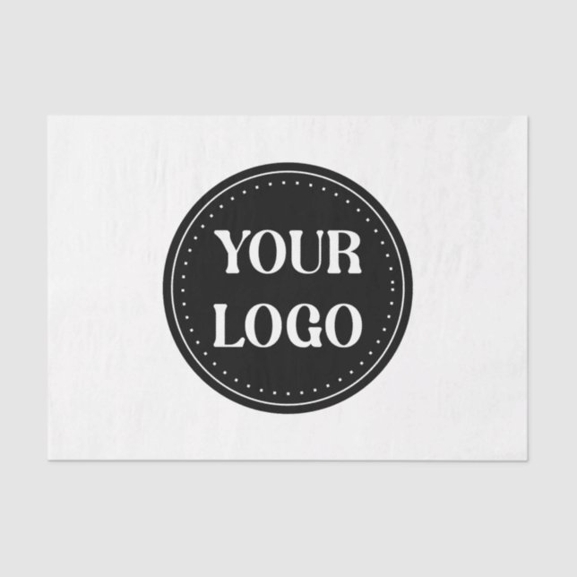 Gewohnte Hochzeit, Elegant, Geschenke zum Jahresta Seidenpapier (Vorderseite)