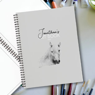 Gewohnte Pferdefreunde Notizbuch