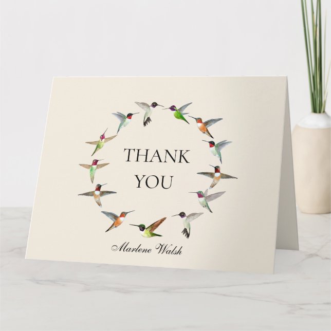 Gewohnte Vögel in Nordamerika Danke Auto (Vorderseite)