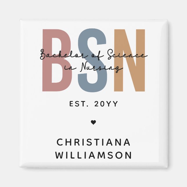 Gewohnter BSN-Bachelor der Wissenschaft in der Kra Magnet (Vorne)