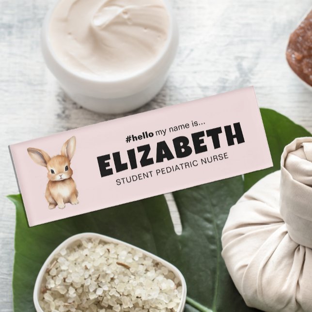 Gewohnter Sonnenschein Mein Name ist magnetischer  Namenschild (Von Creator hochgeladen)