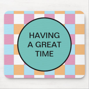 Gewohnter Text Mousepad