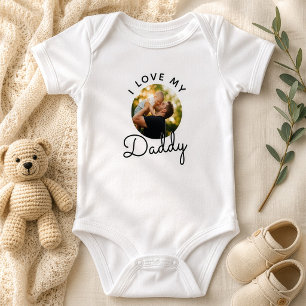 Gewohntes Foto I Liebe Mein Papa Vater Vater Tag Baby Strampler