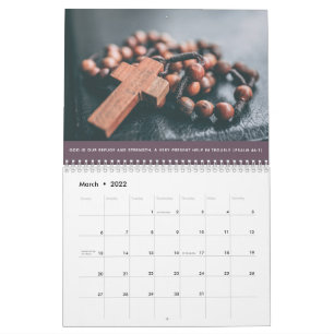 Gewohntes religiöses Christliches Foto der Psalme Kalender