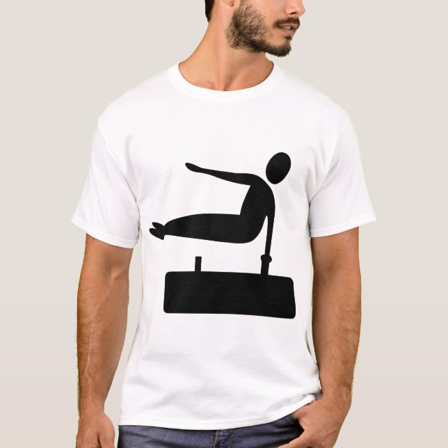 Gewölbe Abbildung: Schwarz T-Shirt (Vorderseite)