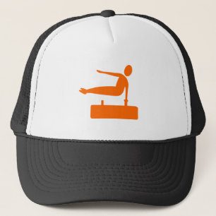 Gewölbe: Orange Truckerkappe