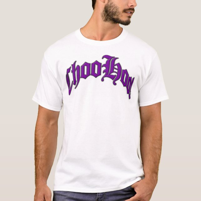 Gewölbtes ChooHoo! T-Shirt (Vorderseite)