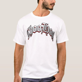 Gewölbtes ChooHoo! T-Shirt