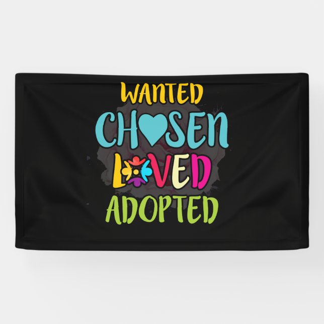 Gewollt Adoptiert Banner (Horizontal)