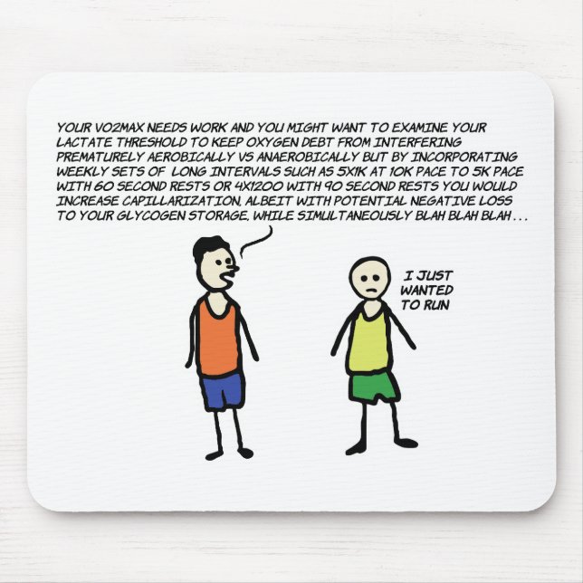 Gewollt ausgeführt mousepad (Vorne)