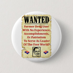 Gewollt: Barack Obama! Button