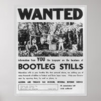 Gewollt: Bootleg Stills, 1949. Vintag