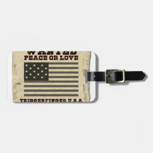 Gewollt Frieden Gepäckanhänger