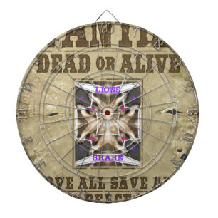 Gewollt Frieden, Liebe und Inspiration: Harmonie v Dartscheibe