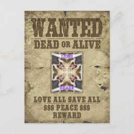 Gewollt Frieden, Liebe und Inspiration: Harmonie v Postkarte