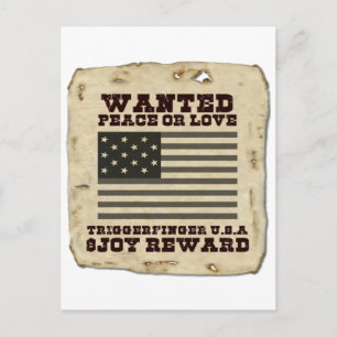 Gewollt Frieden Postkarte