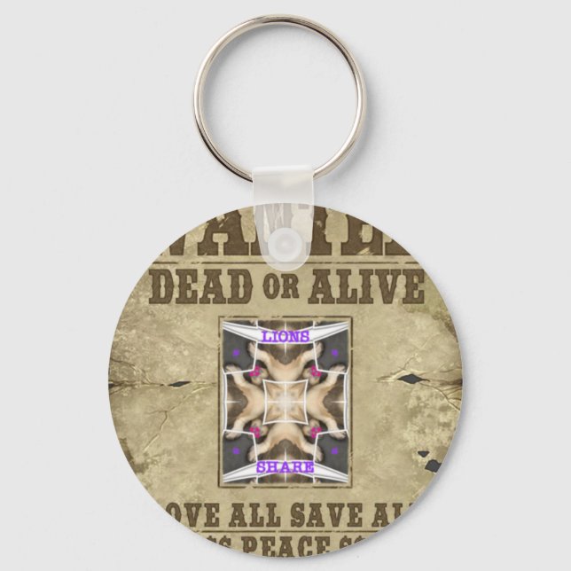 Gewollt Frieden Schlüsselanhänger (Vorderseite)