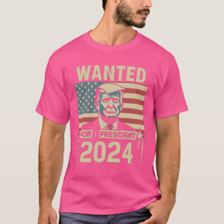 Gewollt für Präsident Trump 2024 Tasse Shot T-Shirt