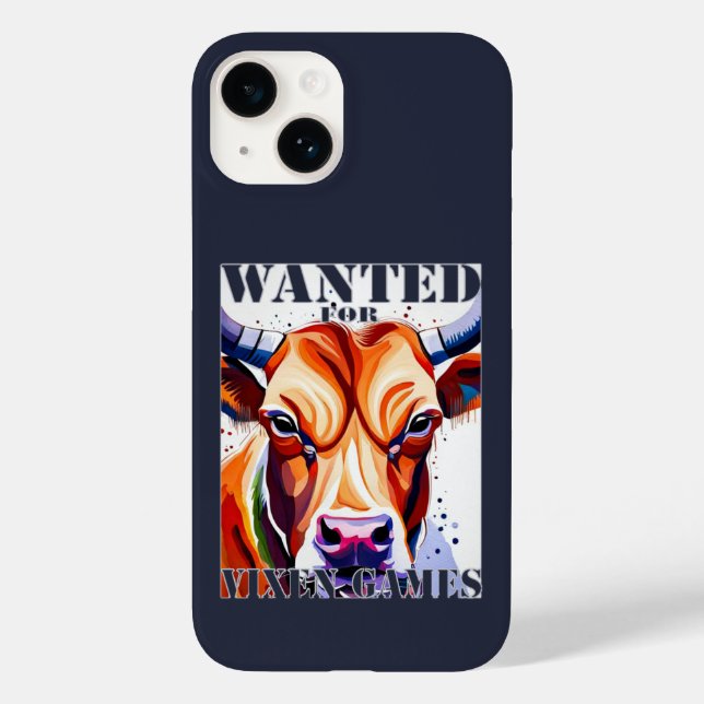 Gewollt für Vixen Games Big Bull Poster Art Case-Mate iPhone Hülle (Rückseite)